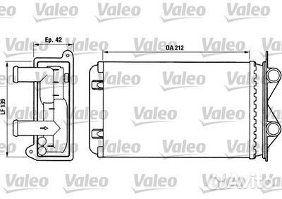 Радиатор печки фольксваген Т4