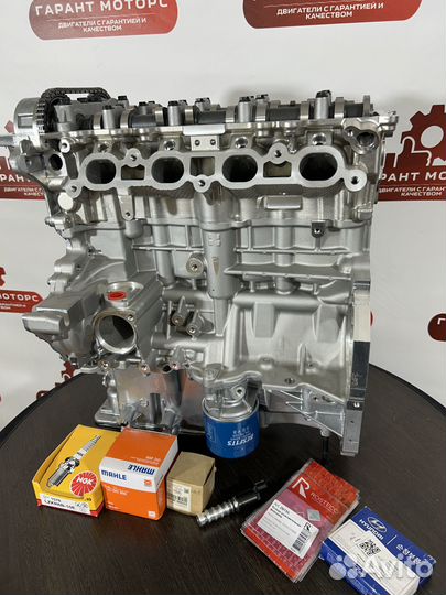 Двигатель на Hyundai solaris 1 kia Rio 3 G4FC 1.6