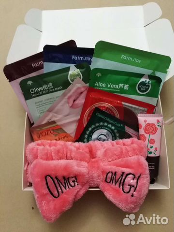 Бьюти бокс, подарочный набор, маски