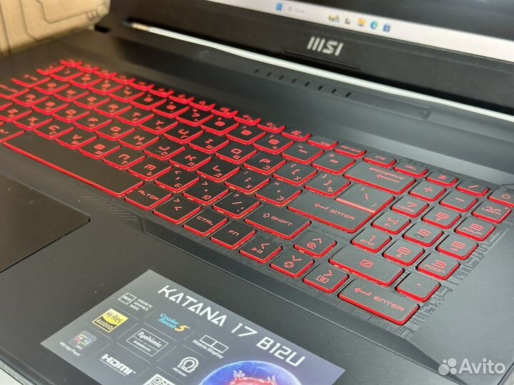 Игровой ноутбук MSI I5-12450H RTX 2050-4G