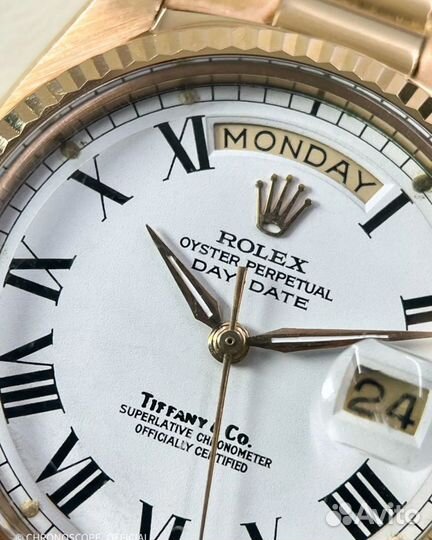 Rolex Day-Date Tiffany & Co yellow gold