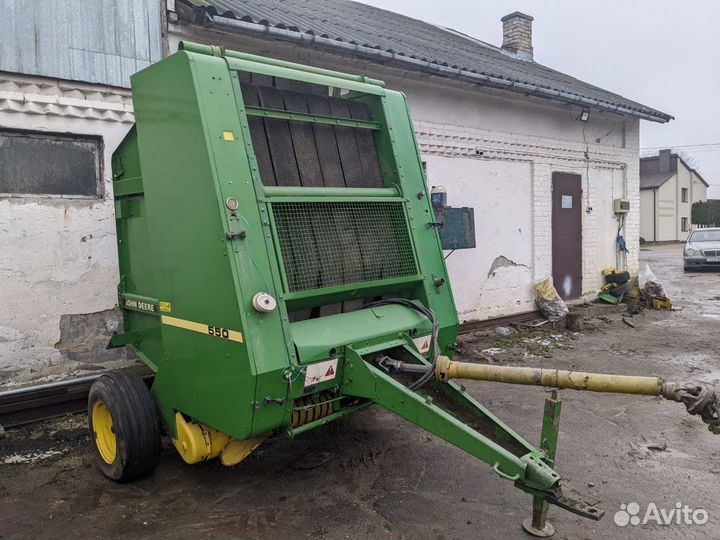 Пресс-подборщик John Deere 550, 1988