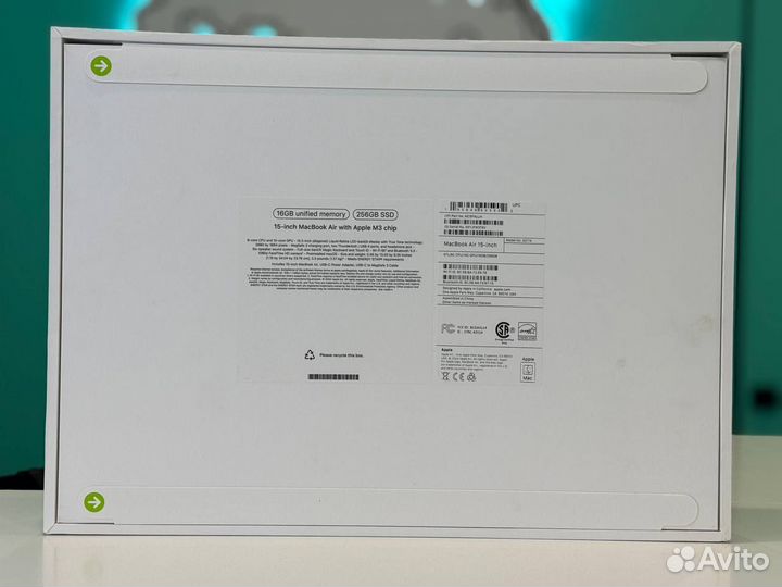 Macbook air 15 M3 16/256Gb Starlight (MC9F4)