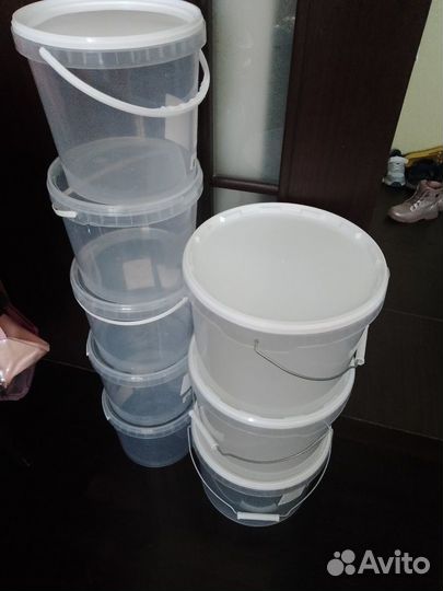 Ведра пластиковые 11л