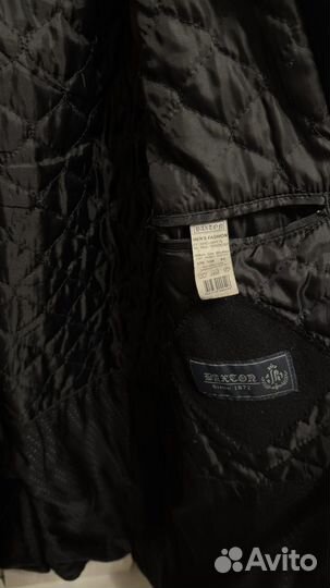 Пальто мужское черное