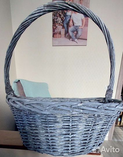 Корзина плетеная