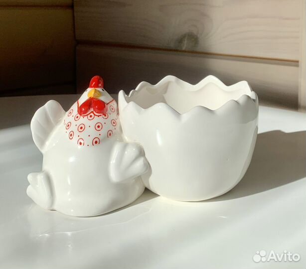 Набор столовой посуды Курочки новый