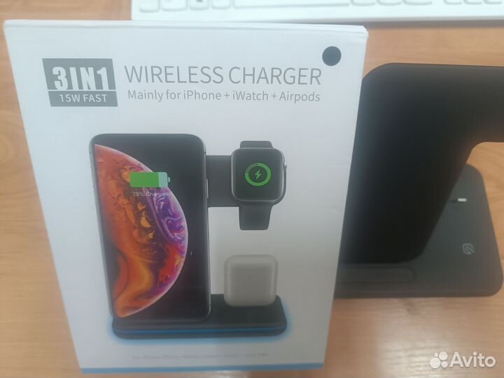 Беспроводная зарядка 3в1 n33, z5