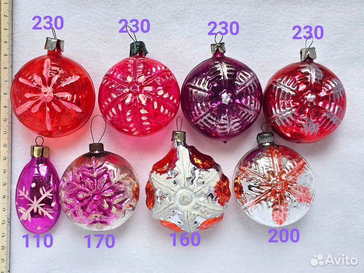 Елочные игрушки СССР, ГДР и прочие 14