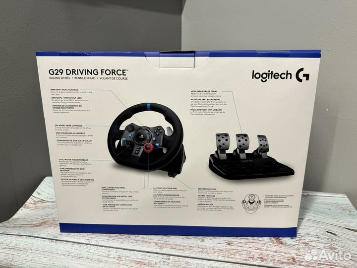 Logitech G29 Driving Force Руль + Педали
