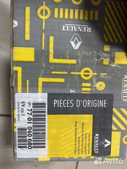 Фара противотуманная Рено Clio левая