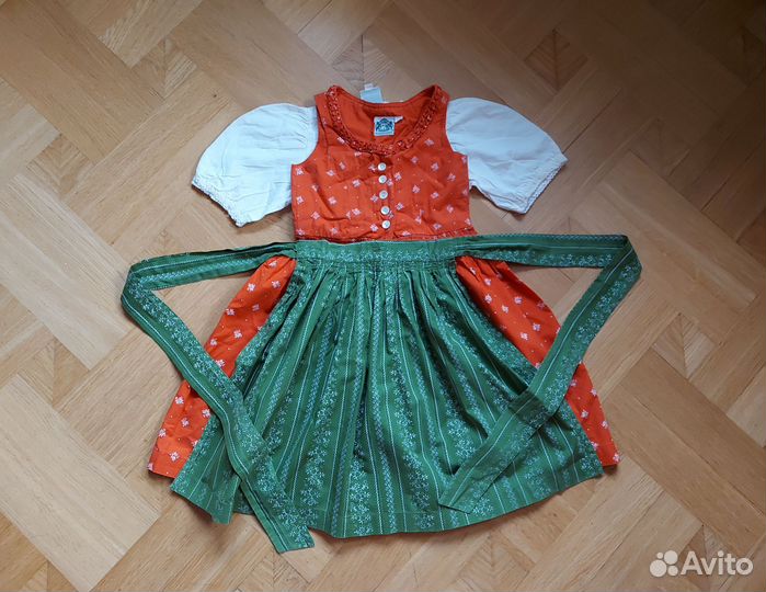 Баварское платье для девочки 3 годика