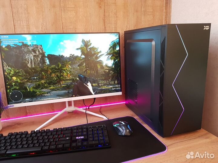 Мощный пк Intel 10/20 ядер/32gb/RX 580 8gb/SSD 480