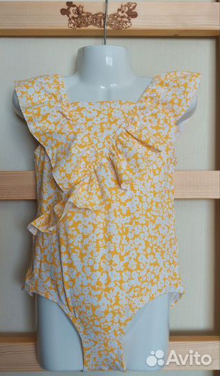 Купальник слитный новый для девочки