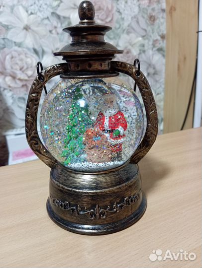 Новогодний рождественский светильник ночник