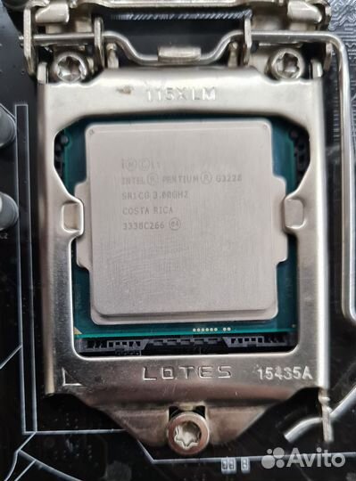 Комплект для сборки пк (мп+процессор+память)