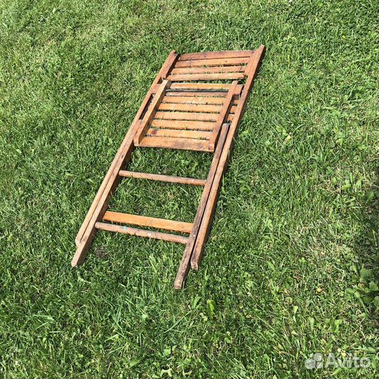 Антикварный складной стул