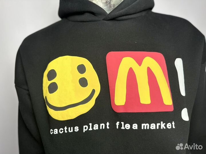 Худи Cactus Jack McDonalds Черное