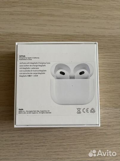 Наушники Apple AirPods (3 пок.)