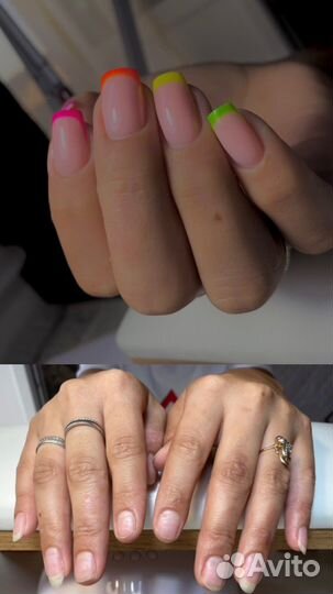 Наращивание ногтей Модель