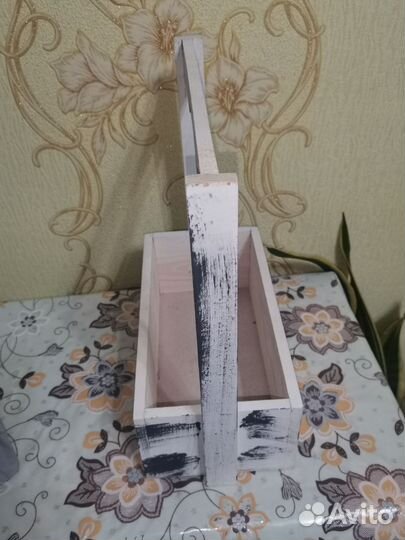 Ящик деревянный с ручкой