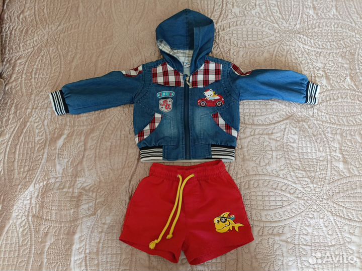 Детская одежда пакетом 86 92
