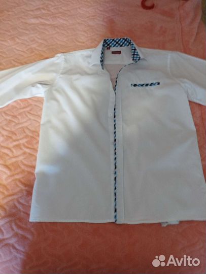 Рубашка мальчику 35 размер
