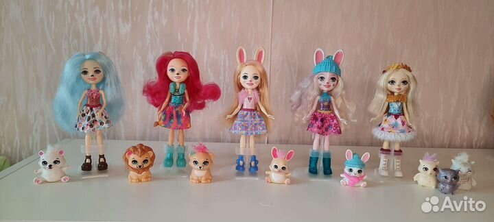 Enchantimals редкие куклы наборы