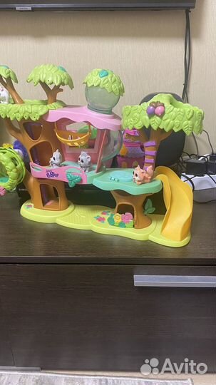 Littlest pet shop домик на дереве