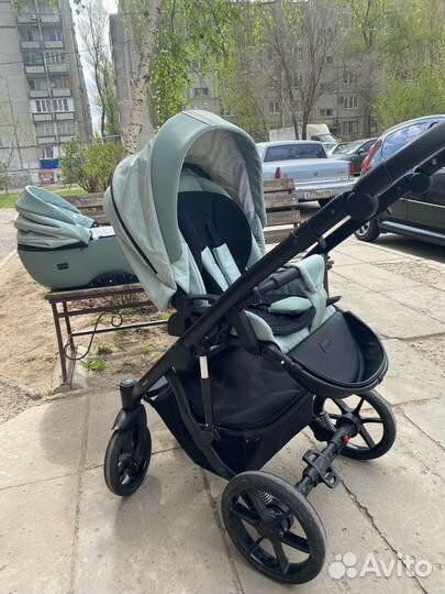 Детская коляска bexa air 2 в 1 (+ автолюлька)