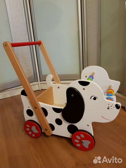 Каталка Viga Собака-ходунки