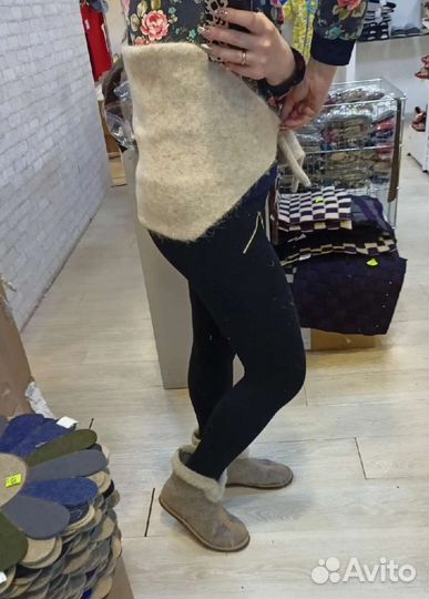 Шерстяные пояса и наколенники