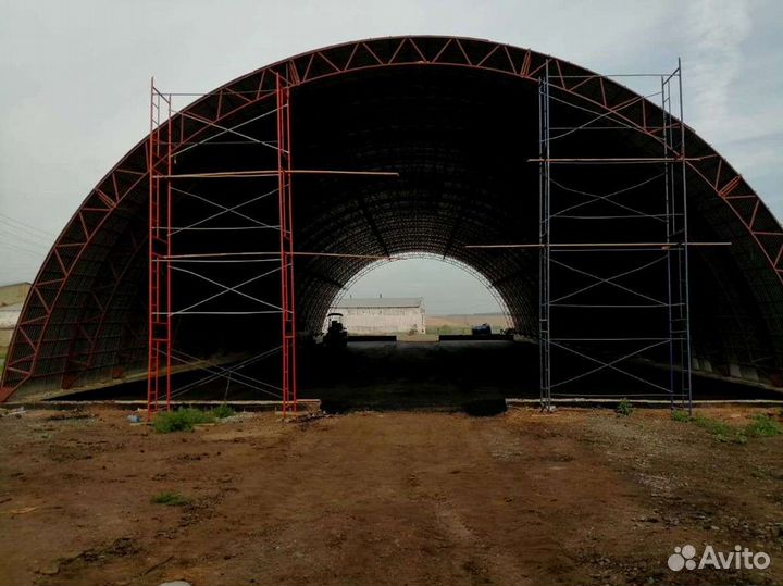 Ангары под ключ от производителя (18х73)