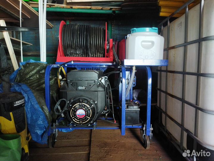 Каналопромывочная машина