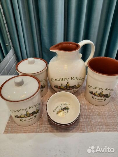 Набор посуды из керамики