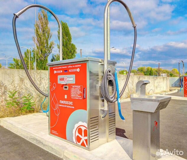 Пылесос для автомойки самообслуживания + АЗС ETH24