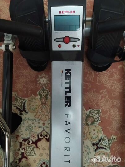 Гребной тренажер kettler