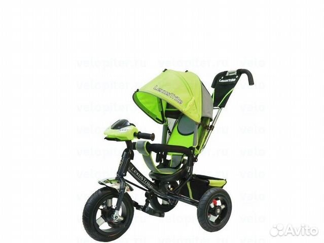 Детский велосипед «Lexus Trike» зеленый цв
