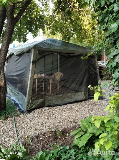 Новый крепкий шатер с антимоскитной сеткой