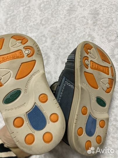 Ботиночки р 21 ортопедические кожа