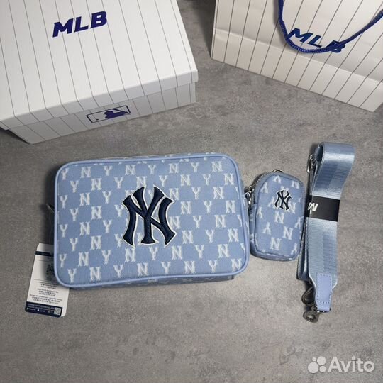 Сумка мессенджер MLB monogram