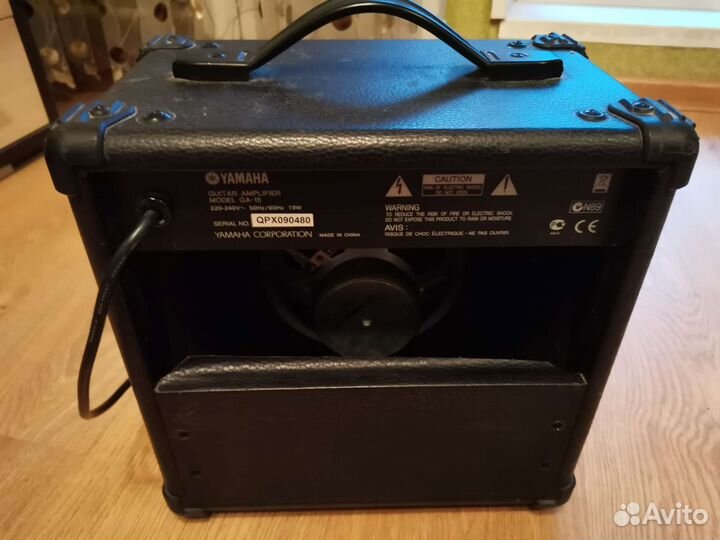Гитарный комбоусилитель yamaha ga 15