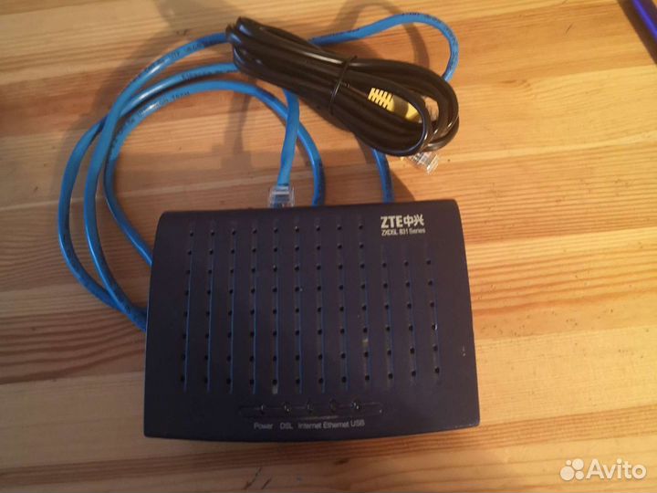 Модем ZTE zxdsl 831 Series