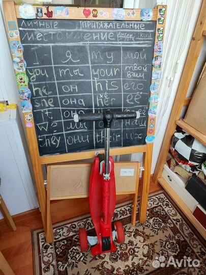 Доска Икеа и самокат