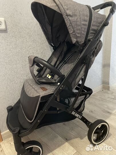 Прогулочная коляска Dearest 818 Plus Black Grey