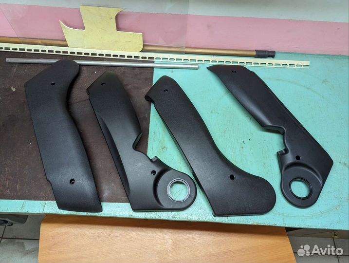 Облицовки передних сидений Калина