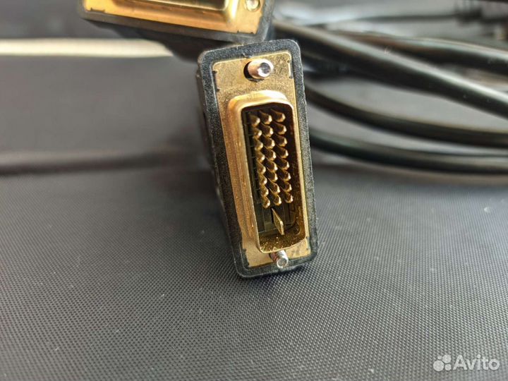 Кабель DVI USB LAN