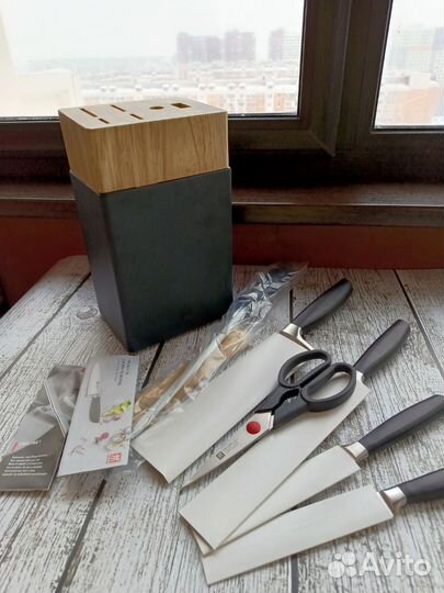 Zwilling Набор ножей 7 пр. в подставке All*Star