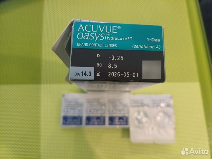 Линзы acuvue oasys