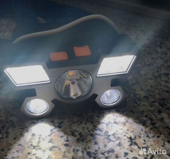 Фонарь налобный аккумуляторный